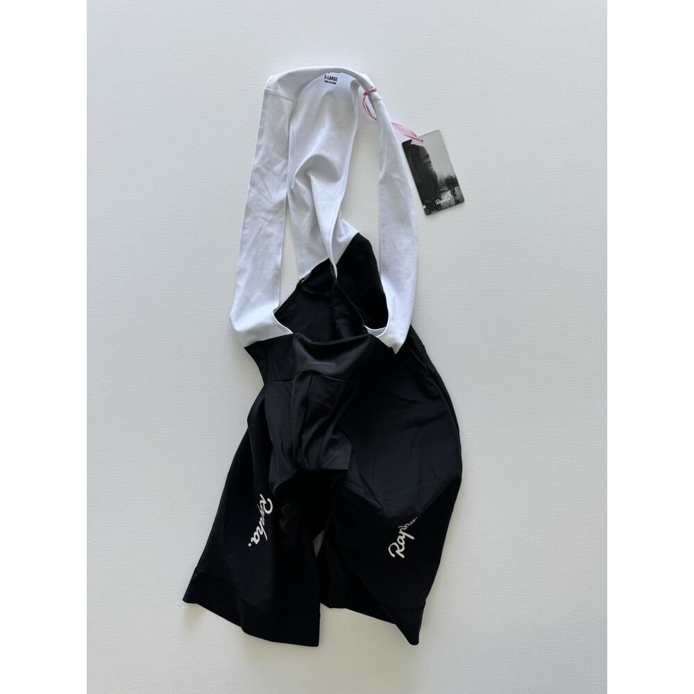 Rapha Cycling Core Bib Shorts Mens - Black / White Size XL NWT